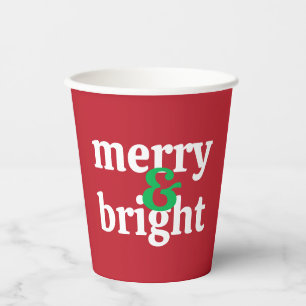 Der Weihnachtskalender "Merry & Bright" wird nach  Pappbecher