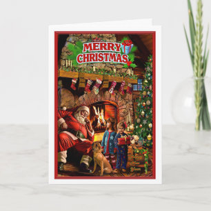 Der Weihnachtsklaus Karte