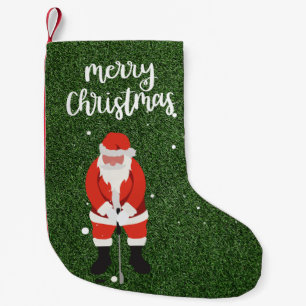 Der Weihnachtsklub für Golfer Kleiner Weihnachtsstrumpf