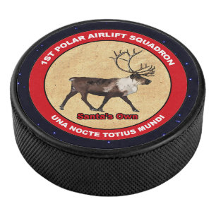 Der Weihnachtsmann - 1. Polar Airlift-Squadron Eishockey Puck