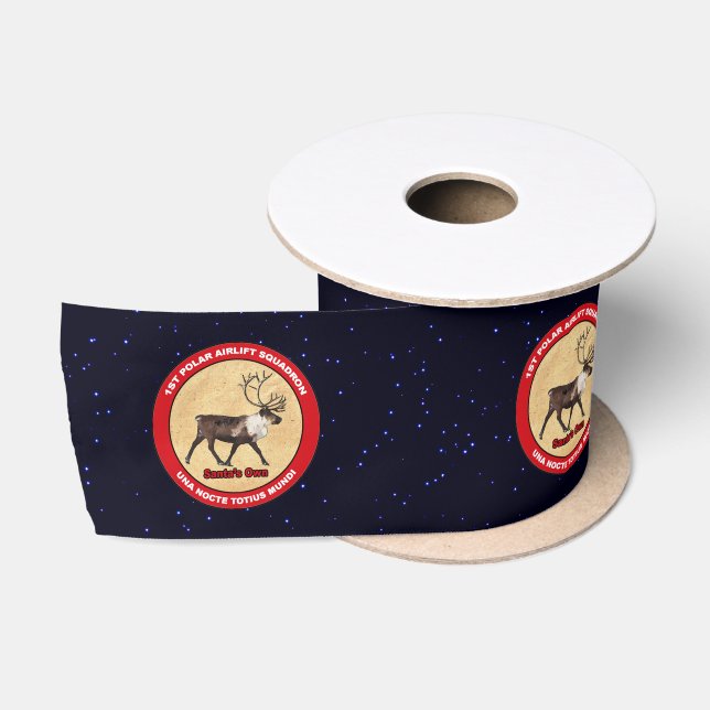 Der Weihnachtsmann - 1. Polar Airlift-Squadron Satinband (Spule)