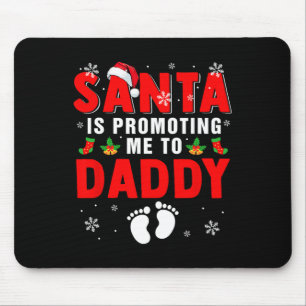 Der Weihnachtsmann bringt mich zu einem Papa-Xmas- Mousepad