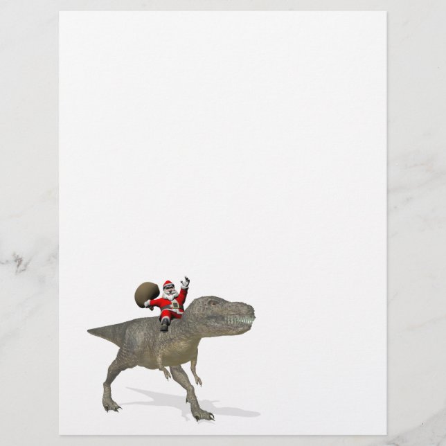 Der Weihnachtsmann fährt auf Trex (Vorderseite)