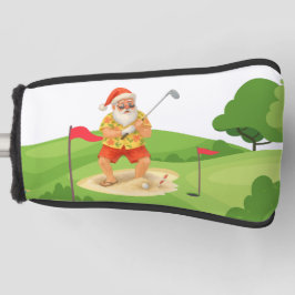 Der Weihnachtsmann golft Weihnachten im Juli Golf Headcover