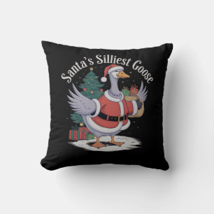 Der Weihnachtsmann hat eine zackige Weihnachtsgesc Kissen