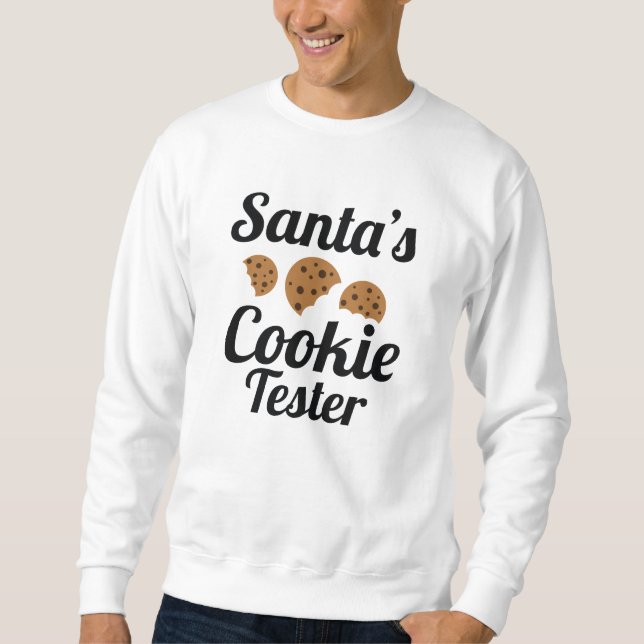 Der Weihnachtsmann hat Keksgeschwür Sweatshirt (Vorderseite)