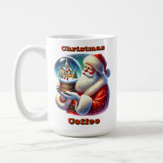 Der Weihnachtsmann im Winter zum Feiern Kaffeetasse