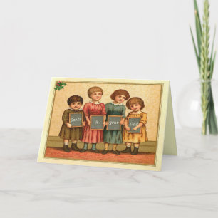 Der Weihnachtsmann ist dein Vater Feiertagskarte