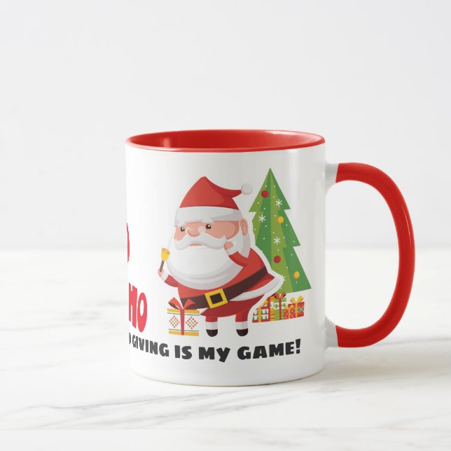 Der Weihnachtsmann ist mein Name und mein Spiel Tasse (Rechts)