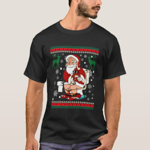 Der Weihnachtsmann Kackte den Kamin nieder, der ve T-Shirt