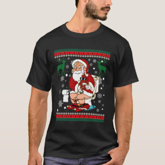 Der Weihnachtsmann Kackte den Kamin nieder, der ve T-Shirt
