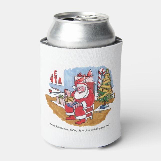 Der Weihnachtsmann kann kühler werden Dosenkühler (Kanne Vorderseite)