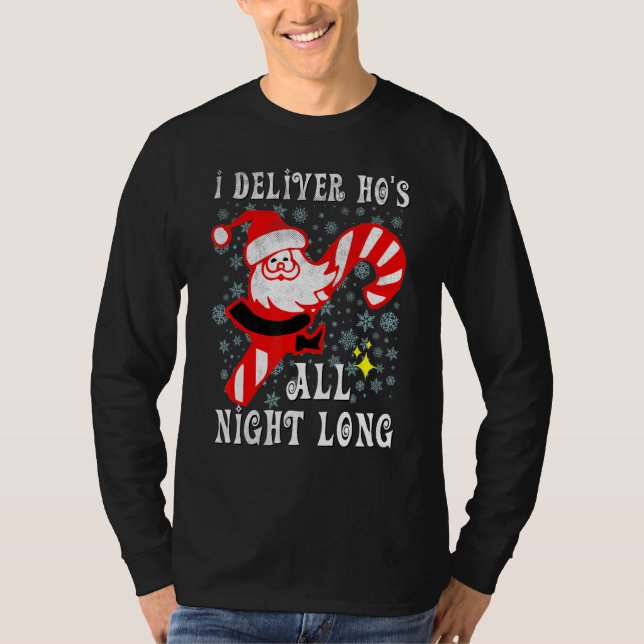 Der Weihnachtsmann kann seinen nächtlichen, schmut T-Shirt (Vorderseite)