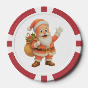 Der Weihnachtsmann kommt in die Stadt.. Mit Salami Pokerchips