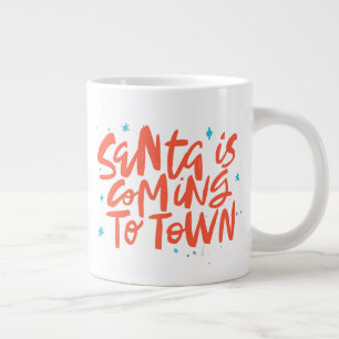 Der Weihnachtsmann kommt in die Stadtplanung Jumbo-Tasse
