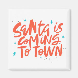 Der Weihnachtsmann kommt in die Stadtplanung Magnet