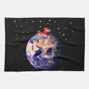 Der Weihnachtsmann kommt ins Küchentuch