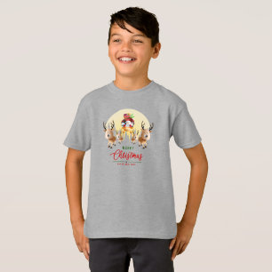 Der Weihnachtsmann kommt Kinder T-Shirt
