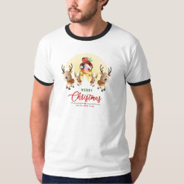 Der Weihnachtsmann kommt | Männerklingeln T-Shirt