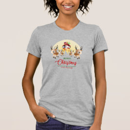 Der Weihnachtsmann kommt | Slim Fit für Frauen T-Shirt