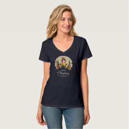 Der Weihnachtsmann kommt | Women's V-Neck T-Shirt