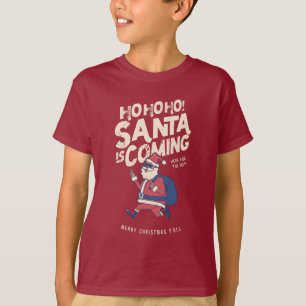 Der Weihnachtsmann kommt zu Weihnachten des Ho T-Shirt