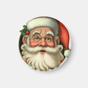 Der Weihnachtsmann kommt zum Lächeln Magnet