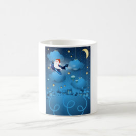 Der Weihnachtsmann kommt zur Kaffee-Tasse Kaffeetasse