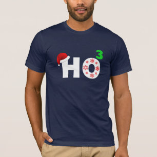 Der Weihnachtsmann lacht an Weihnachten T-Shirt