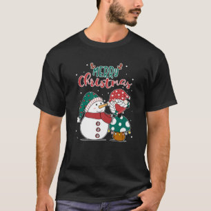 Der Weihnachtsmann liebt es, mit meinen Gnomen in  T-Shirt