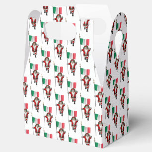Der Weihnachtsmann mit Ausscheiden aus Italien Geschenkschachtel