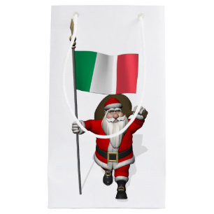 Der Weihnachtsmann mit Ausscheiden aus Italien Kleine Geschenktüte