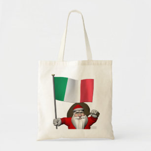 Der Weihnachtsmann mit Ausscheiden aus Italien Tragetasche