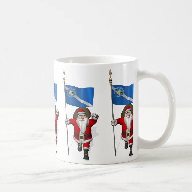 Der Weihnachtsmann mit dem Abschluss von Las Vegas Kaffeetasse (Rechts)