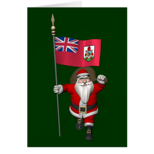 Der Weihnachtsmann mit dem Abzeichen von Bermuda (Vorne)