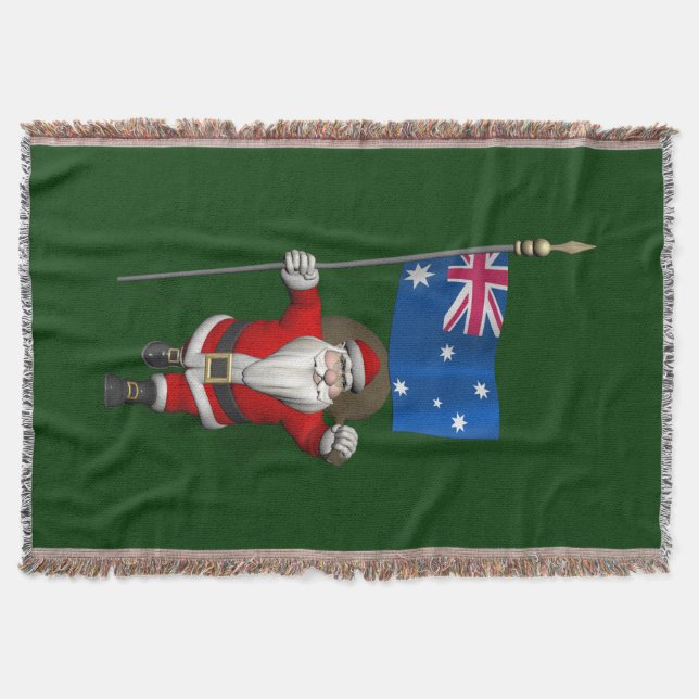 Der Weihnachtsmann mit dem Ende Australiens Decke (Vorderseite)