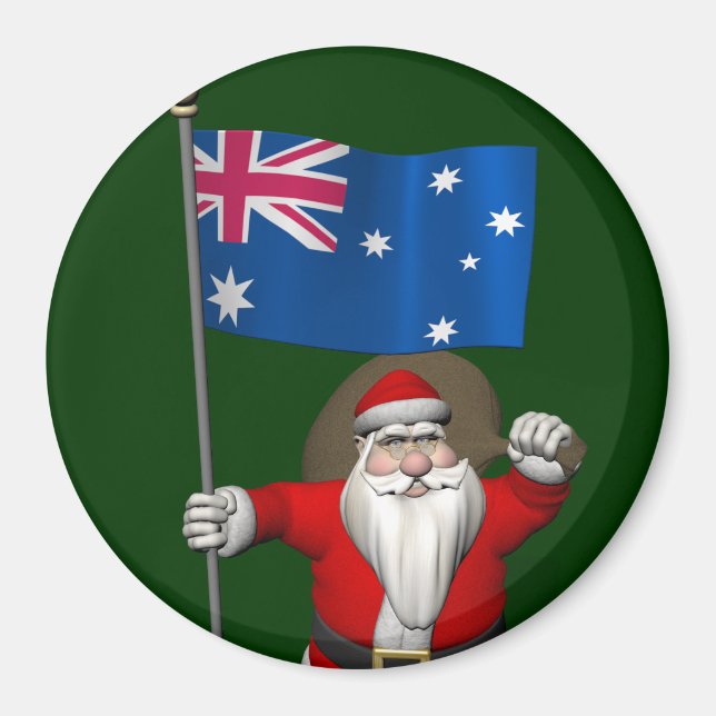 Der Weihnachtsmann mit dem Ende Australiens Magnet (Vorne)