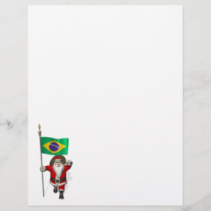 Der Weihnachtsmann mit dem Ende Brasiliens