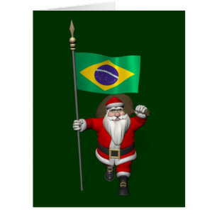 Der Weihnachtsmann mit dem Ende Brasiliens