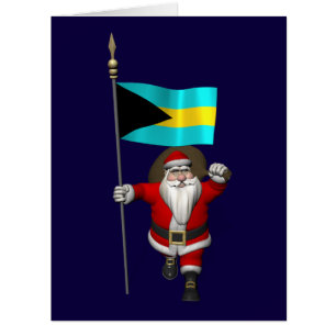 Der Weihnachtsmann mit dem Ende der Bahamas