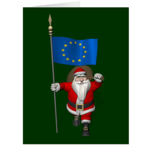 Der Weihnachtsmann mit dem Ende der europäischen G