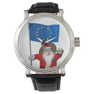 Der Weihnachtsmann mit dem Ende der europäischen G Armbanduhr
