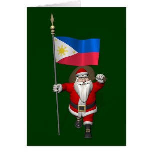 Der Weihnachtsmann mit dem Ende der Philippinen