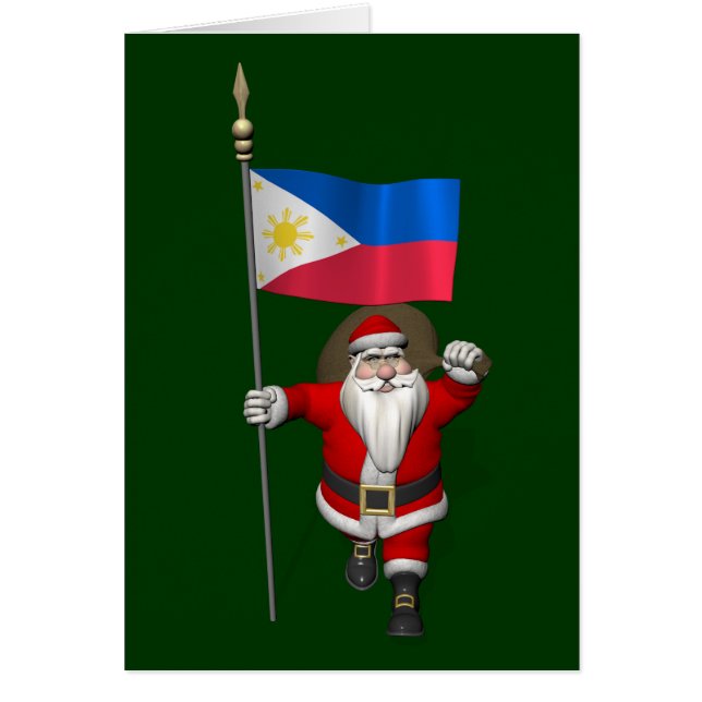 Der Weihnachtsmann mit dem Ende der Philippinen (Vorne)