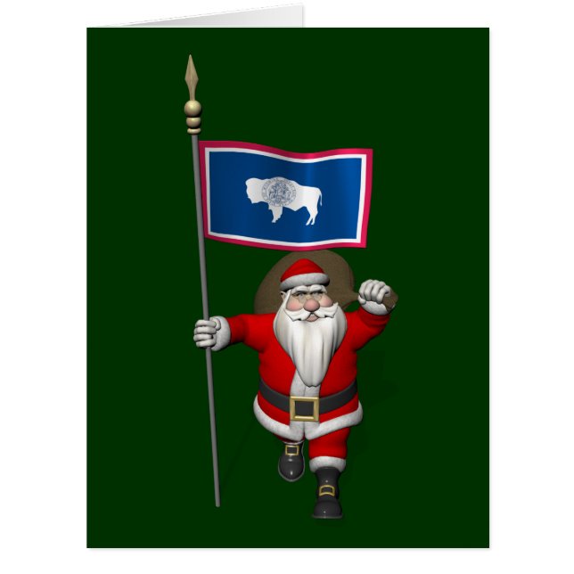 Der Weihnachtsmann mit dem Ende der Wyoming (Vorderseite)