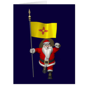 Der Weihnachtsmann mit dem Ende des neuen Mexiko