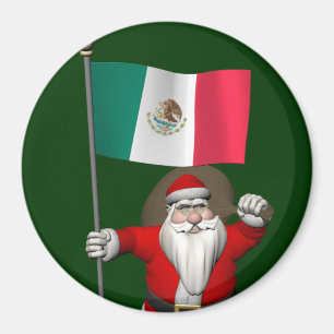 Der Weihnachtsmann mit dem Ende Mexikos Magnet