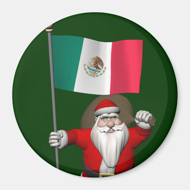 Der Weihnachtsmann mit dem Ende Mexikos Magnet (Vorne)