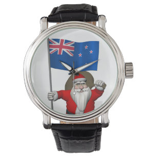 Der Weihnachtsmann mit dem Ende Neuseelands Armbanduhr