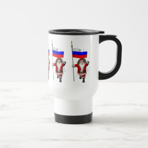 Der Weihnachtsmann mit dem Ende Russlands Reisebecher
